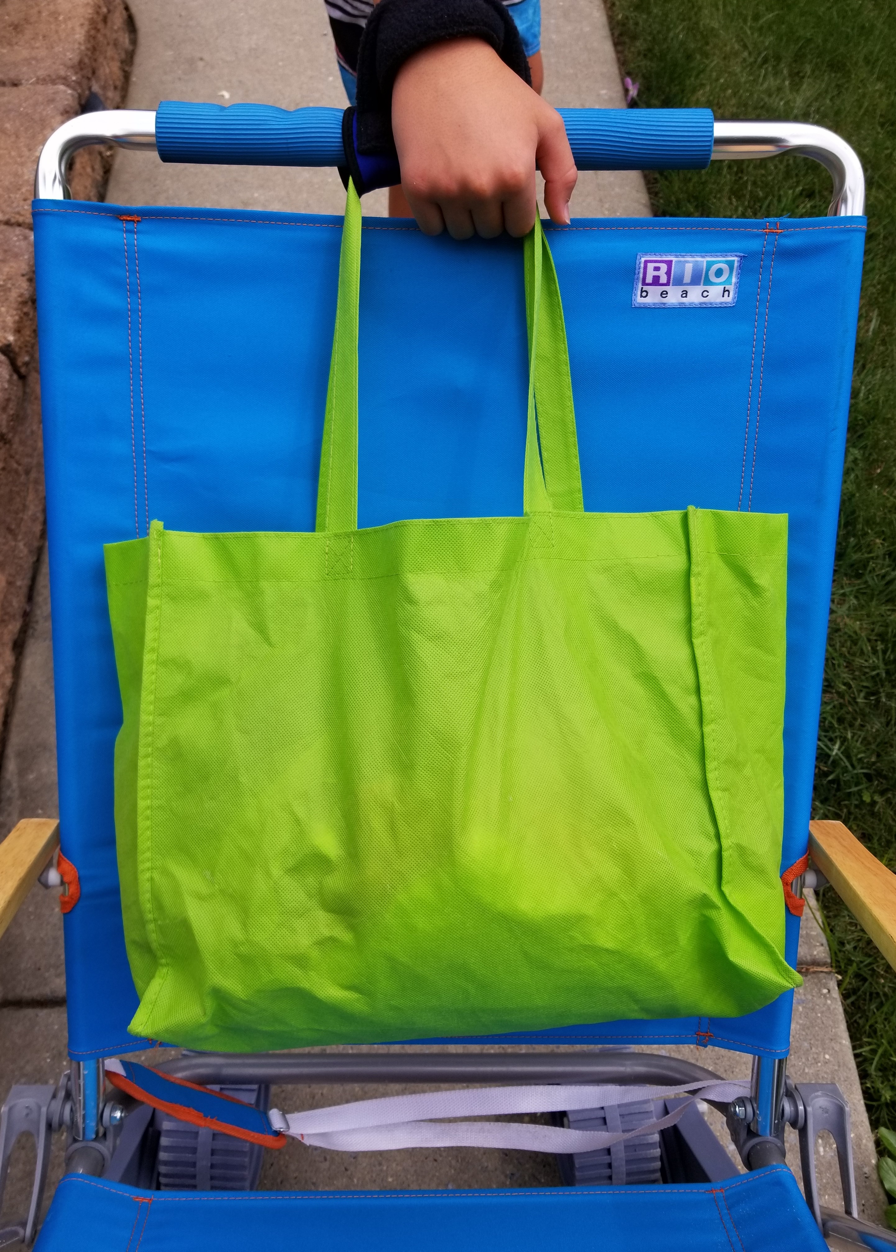 beach chair in a bag